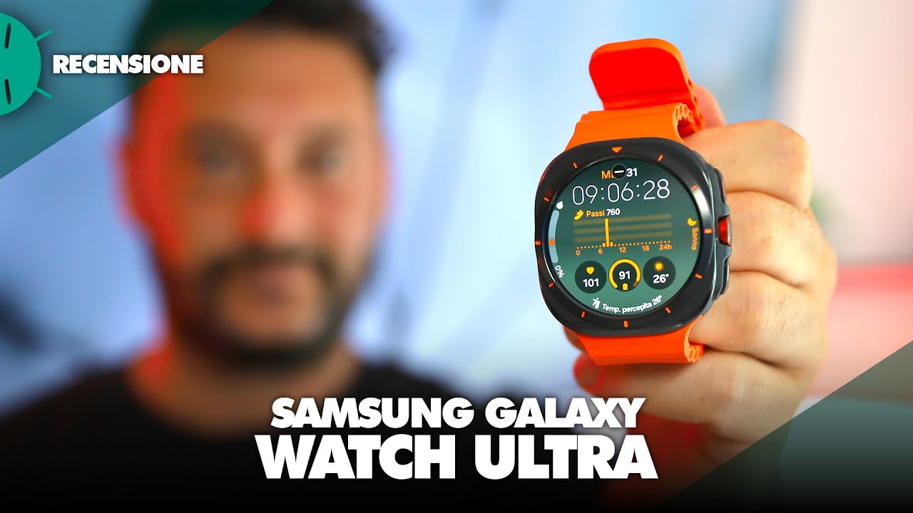 Utente Apple prova Samsung Galaxy Watch Ultra 🤣 | Recensione