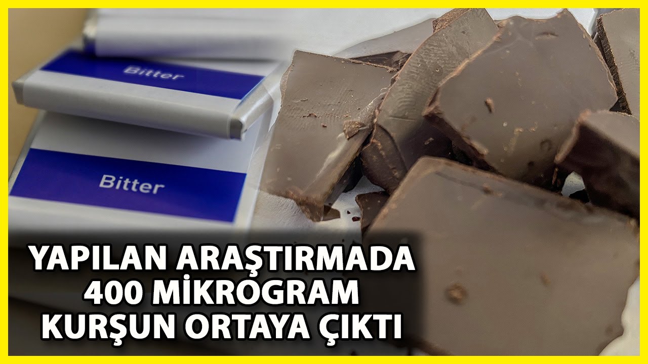 Bitter Çikolata ve Kakaoda 'Kurşun' Tehlikesi
