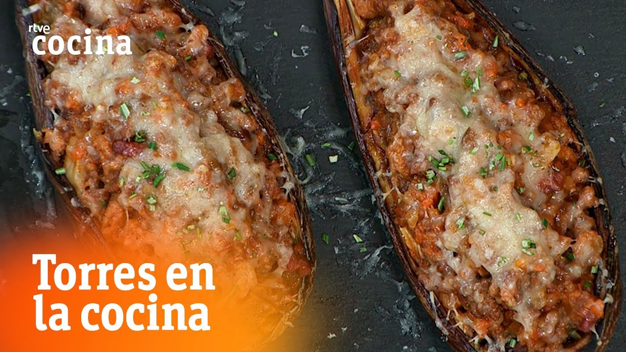 Cómo hacer berenjenas rellenas - Torres en la Cocina | RTVE Cocina