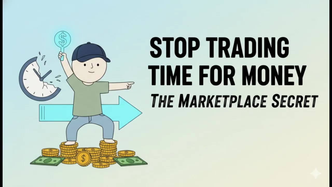Stop Trading Time for Money: The Marketplace Secret