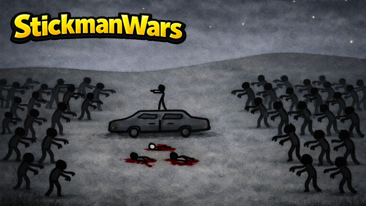 Stickman vs Zombies – Stickman Wars – Drawing 12