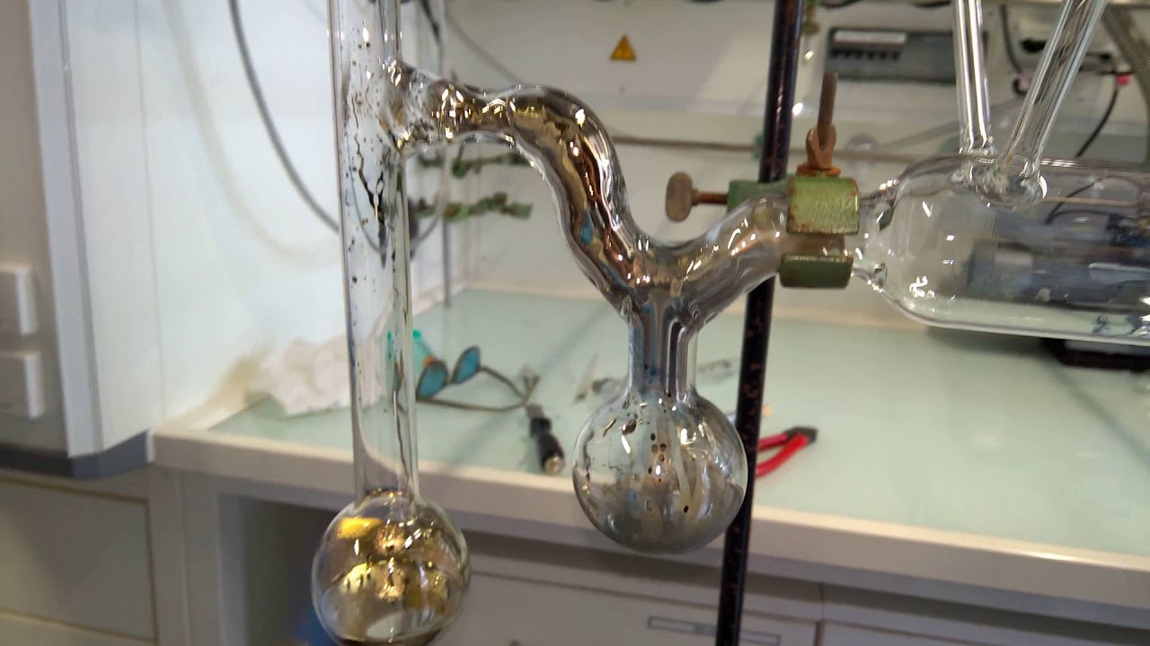 Distillation of Cesium - Destillation von Caesium