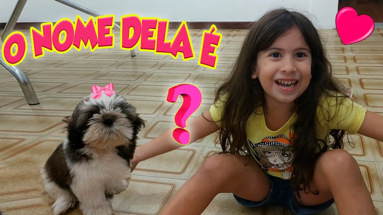 O NOME DELA É... Nova rotina de casa com a minha cachorrinha ♡
