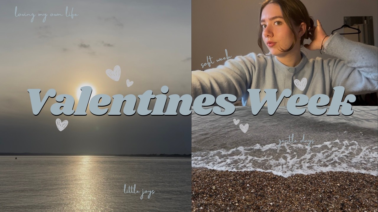 being my own valentine 💌 romanticising, chill, valentines, beach day