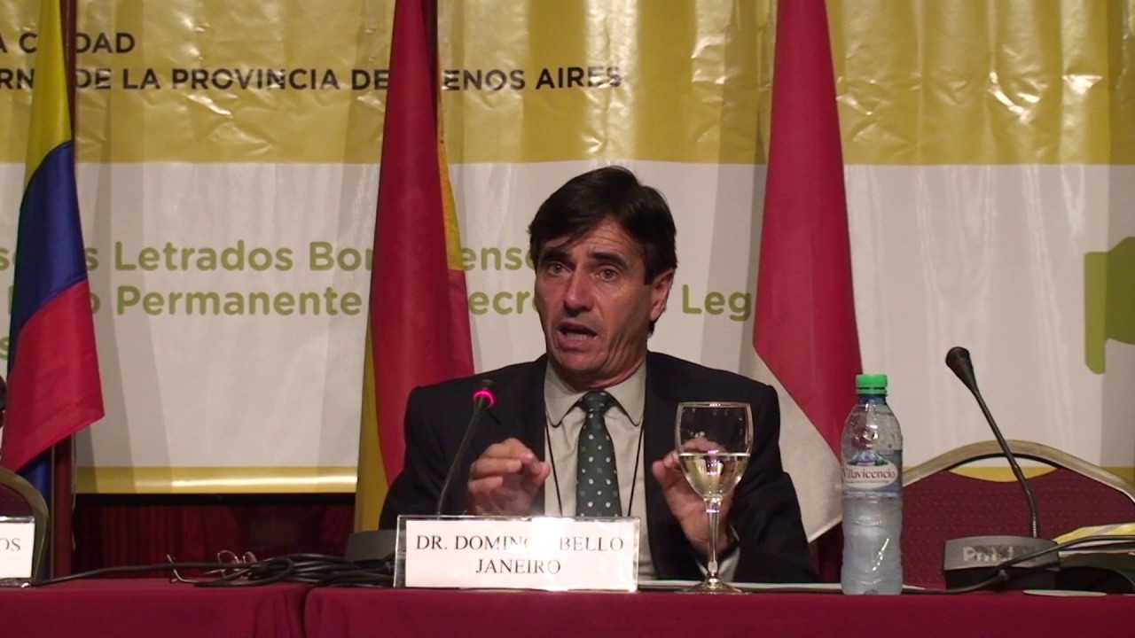 CONFERENCIA EXPOSITOR INTERNACIONAL: Domingo Bello Janeiro.