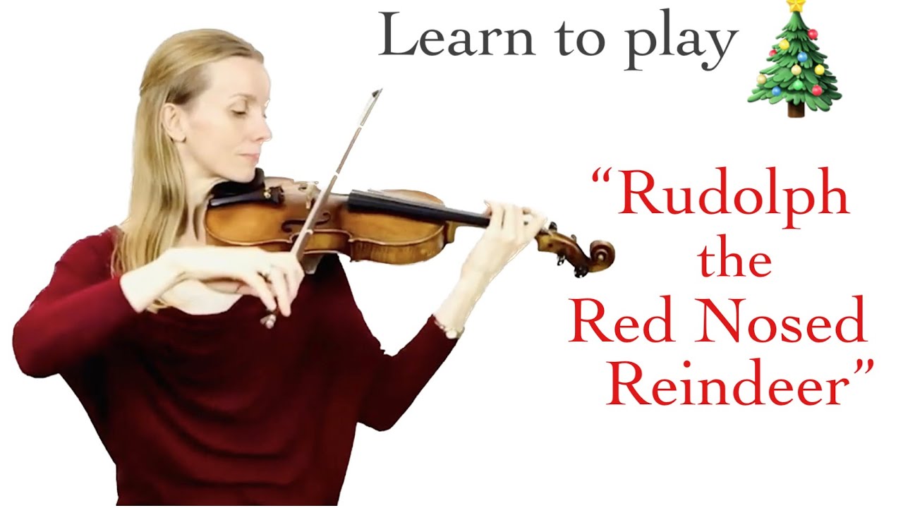 Rudolph the Red Nosed Reindeer - easy learning!
