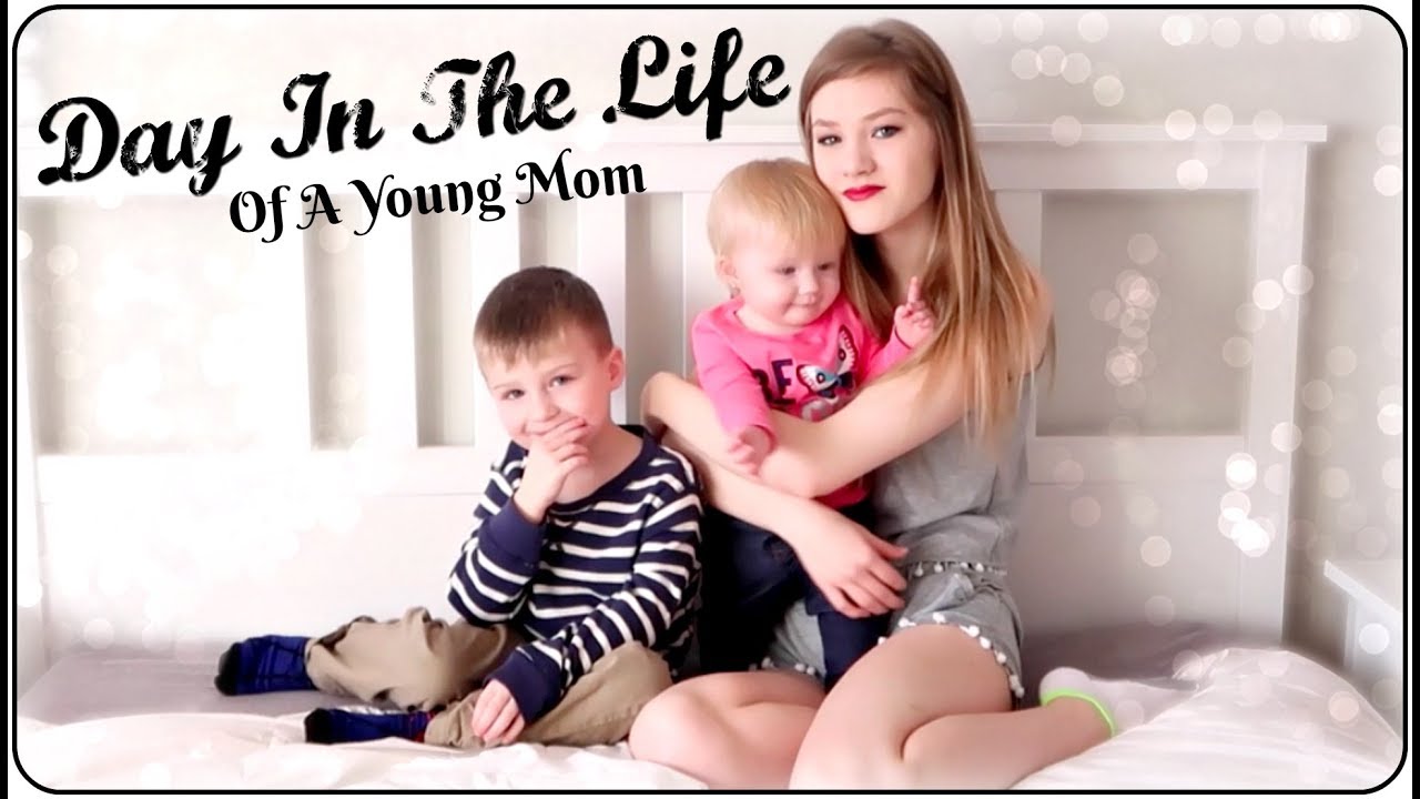 Day In The Life Of A Young Mom Of TWO! | Pregnant at 16