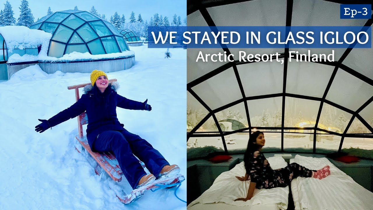 Наше пребывание на всемирно известном арктическом курорте Glass Igloo | Экскурсия по номеру | Луч...