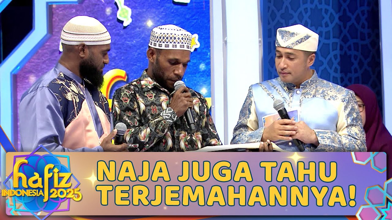 Ikhsan Lani Uji Hafalan Bacaan Quran Naja | HAFIZ INDONESIA 2025