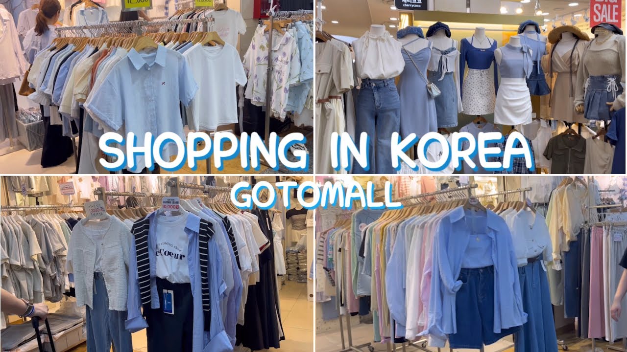SHOPPING IN KOREA🇰🇷│GOTOMALL Summer Fashion, What can buy at underground shopping center│korea vlog