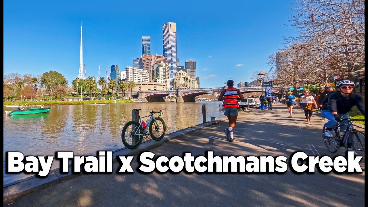 107km Melbourne Loop | Bay Trail to Scotchmans Creek