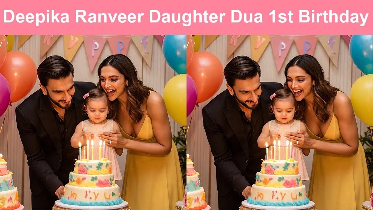 Deepika & Ranveer Celebrates daughter Dua First Birthday