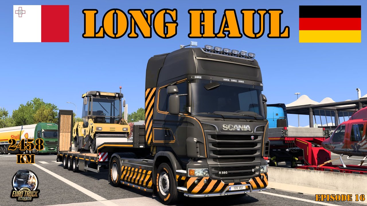 ETS2 | 🇲🇹 Valletta → 🇩🇪 Osnabrück | Swiss Transit, Calm Roads & Clean Haul | Episode 16