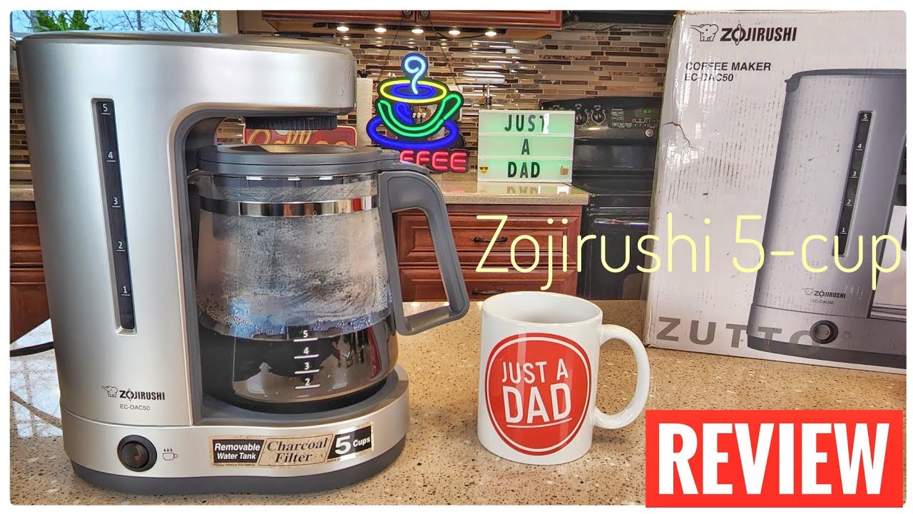ОБЗОР Zojirushi EC-DAC50 Капельная кофеварка Zutto на 5 чашек КАК ПРИГОТОВИТЬ КОФЕ