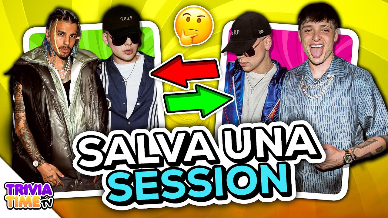 Salva una BZRP SESSION 🎙️🎶🔊 | BIZARRAP SESSION QUIZ #2 | TriviaTime - Música