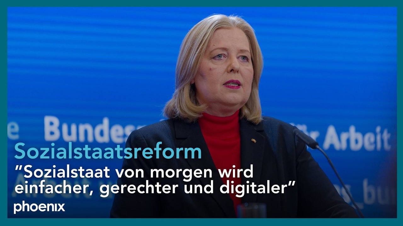 Sozialstaatsreform: Bundesarbeitsministerin B&auml;rbel Bas stellt Empfehlungen vor | 27.01.2026
