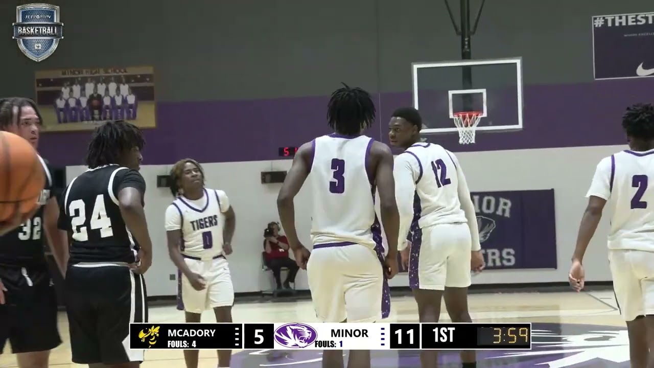 Minor vs McAdory Boys Varsity Basketball 12 18 2024