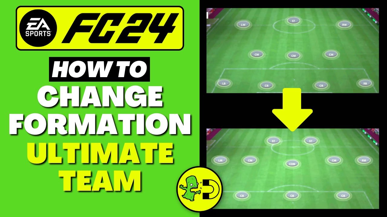 How to Change Formation in FC 24 Ultimate Team