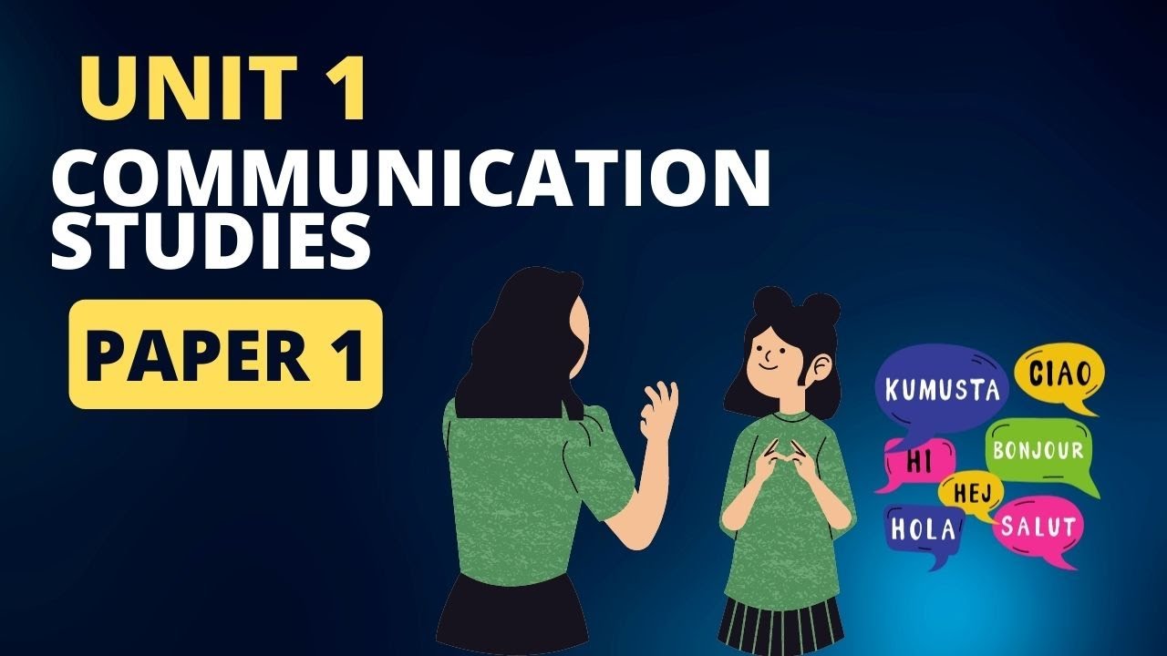 CAPE Communication Studies Paper 1 2021