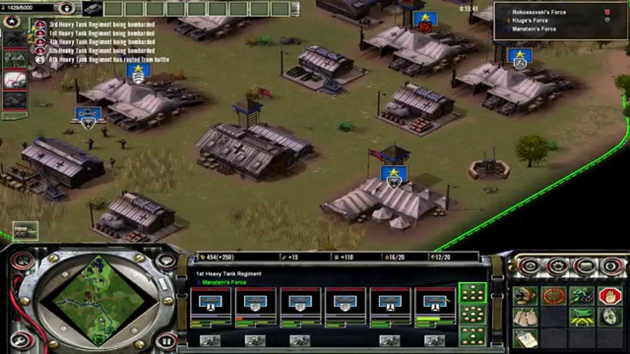 Axis & Allies Axis Campaign Mission 6: Battle of Kursk (Germany)