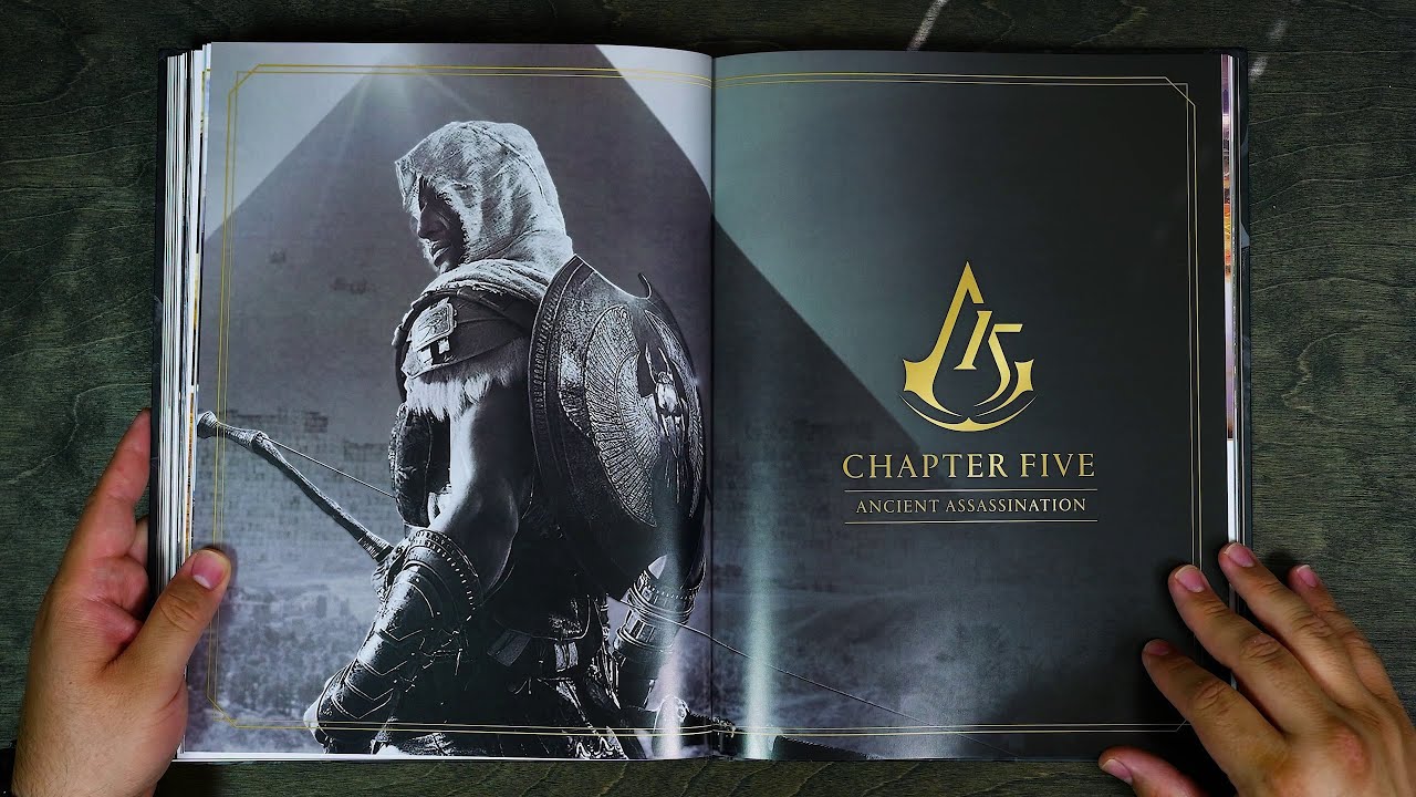 Artbook ASMR - The Making of Assassin's Creed: 15th Anniversary (2023) - Page Turning, ASMR