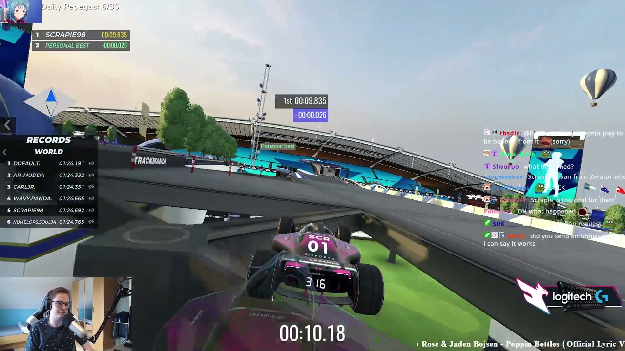 Scrapie roast Zerator! Follow up Scrapie's opinion about TRACKMANIA and it future, is it good?