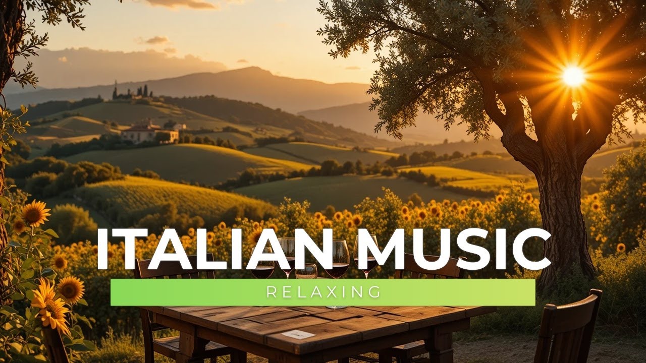 Tuscany Moonlight Café 🌙 1960s Love Jazz & Soft Guitar