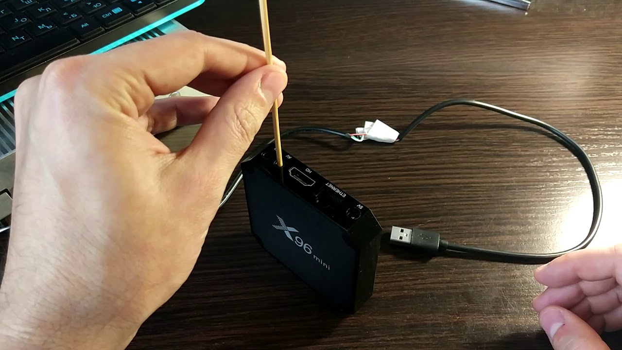 Прошивка приставки X96 mini Amlogic S905W при помощи компьютера на прошивку Tanix Tx3 mini