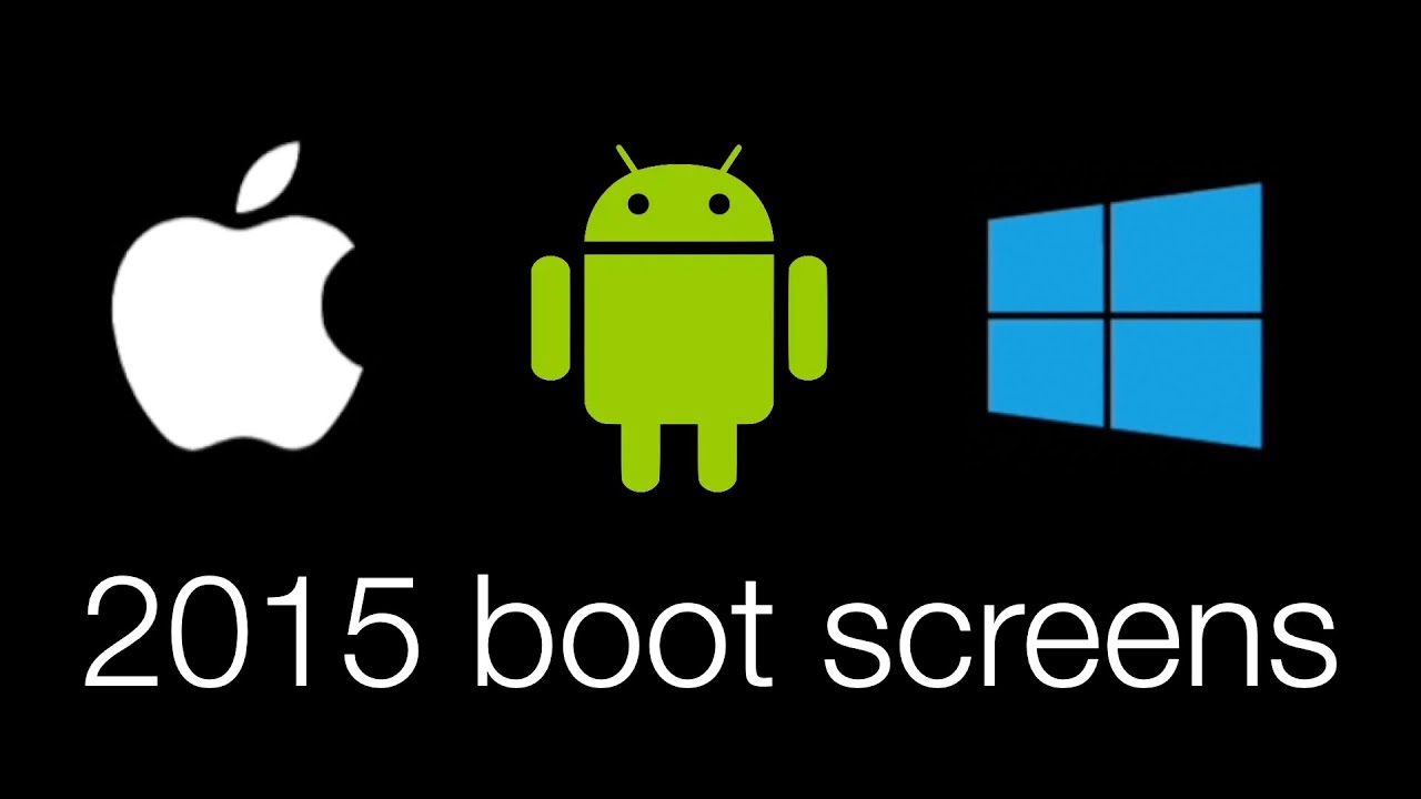 2015 Smartphone Boot Screens!