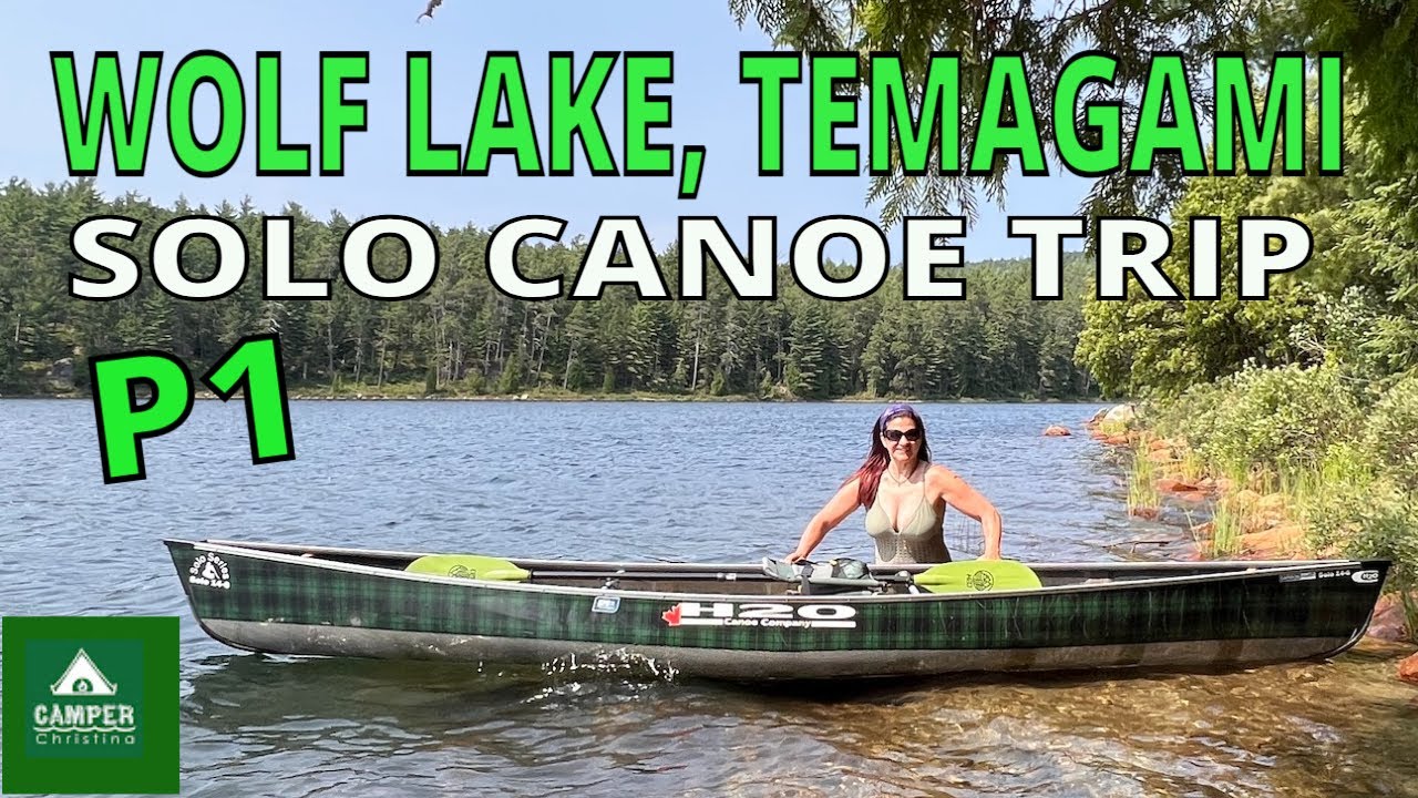 Exploring Wolf Lake in Temagami - Solo Canoe Camping - Part 1