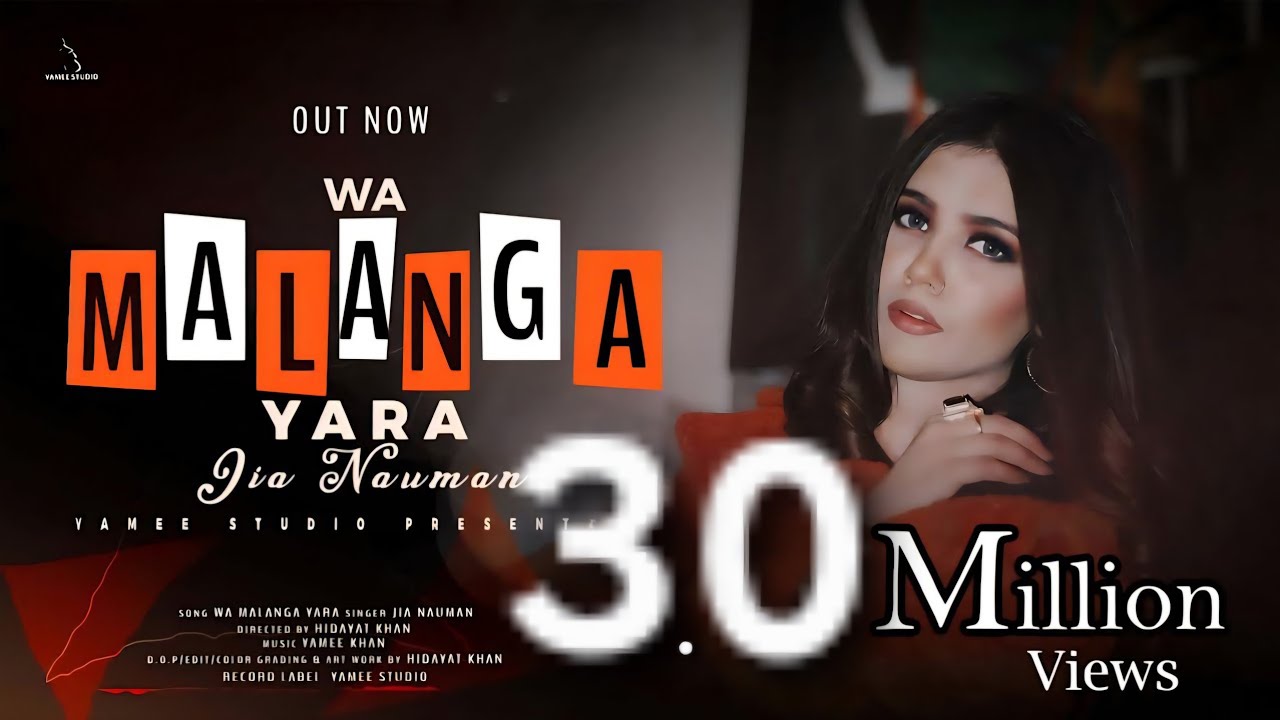 Pashto New Song 2023 | Wa Malanga Yara| by | Jia Nauman | Tappy | TikTok | Yamee Studio
