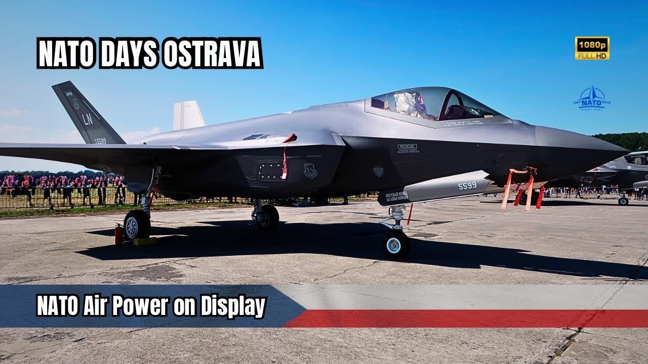 NATO Days Ostrava Air Show [HD] | F-35, F-22, F-16 & Military Displays