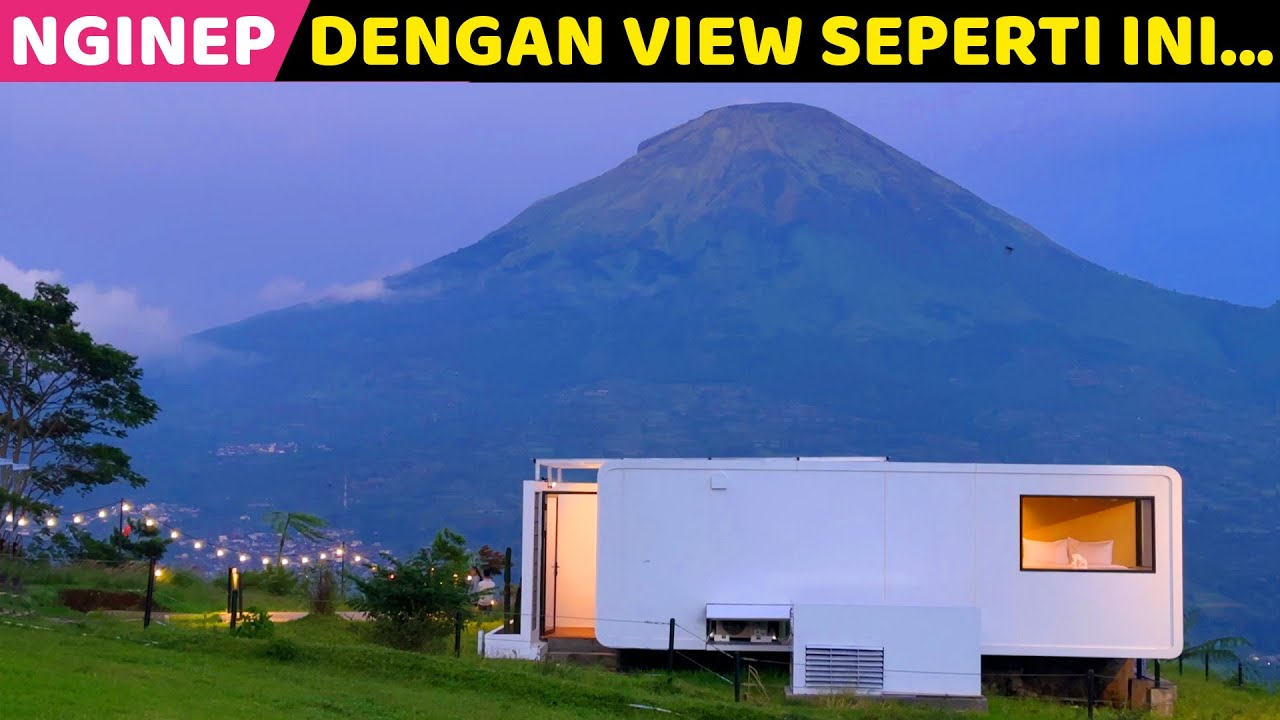 VIEW SUPER CAKEP, KOLAM RENANG AIR ANGET...! Kurara Dieng Review | Hotel bagus di Dieng