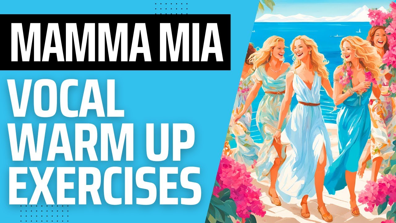 Mamma Mia Vocal Warm Ups - Pop Belting Exercises For Singers - Full Range Musical Theatre Warm Ups