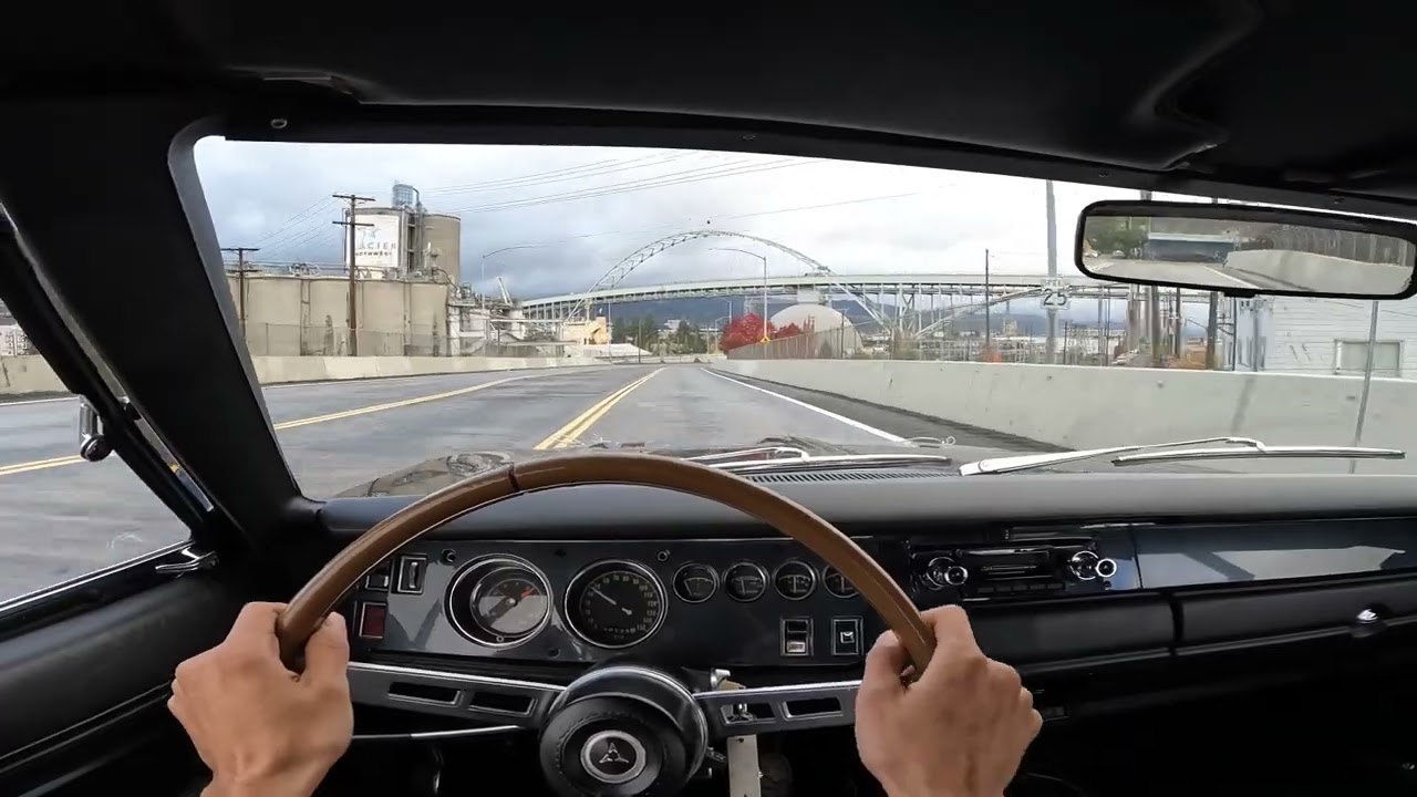 1970 Dodge Charger 440 POV Test Drive