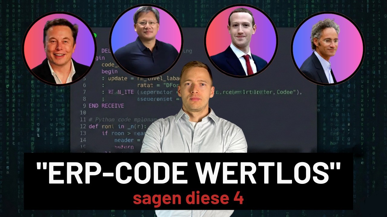 ERP Quellcode ist wertlos? KI Tsunami im ERP Markt – 5 CEO Warnungen inkl. n8n Live Demo