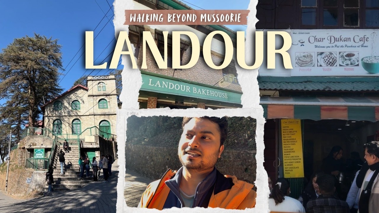 Mussoorie to Landour Walk | Lal Tibba, Char Dukan & Landour Bakehouse