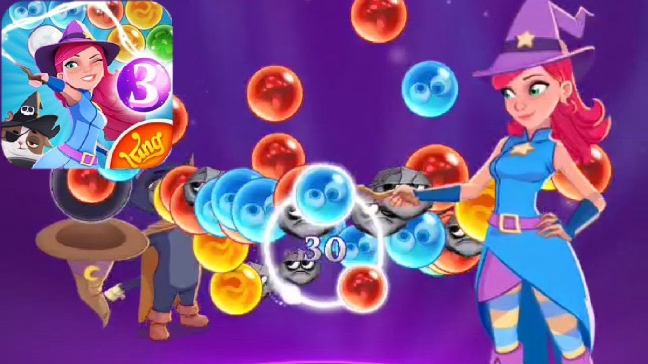 Bubble Witch 3 Saga - Gameplay (Android, iOS)