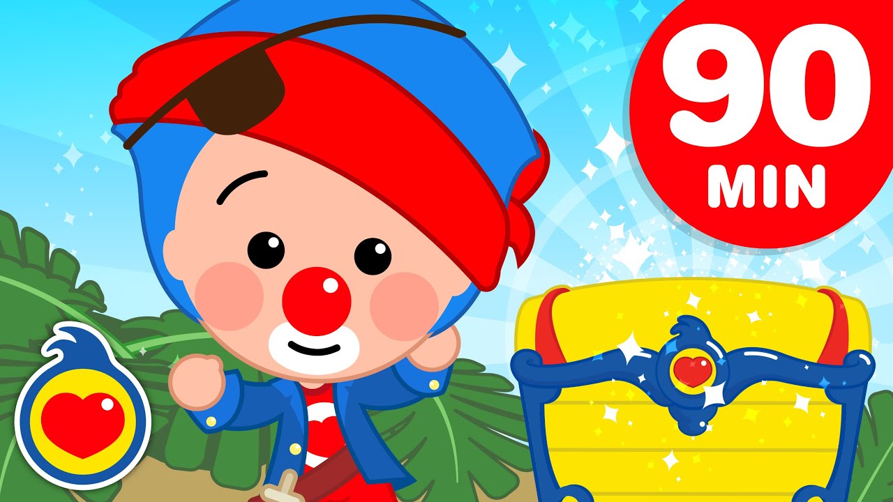 🐥 Plim Plim ♫ CARTOONS for Kids ♫ Full Episodes ♫ Treasure Hunt (90+ Min)