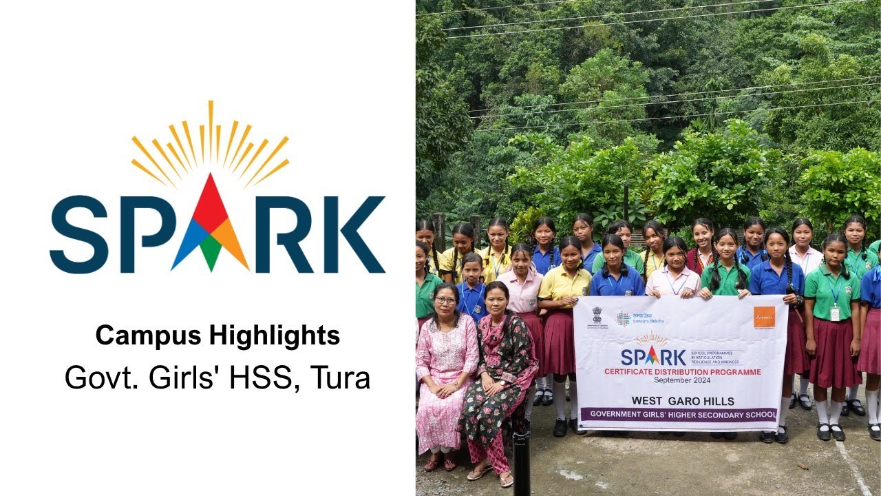 SPARK Concludes at Government Girls' Higher Secondary School, Tura | Avenues Meghalaya
