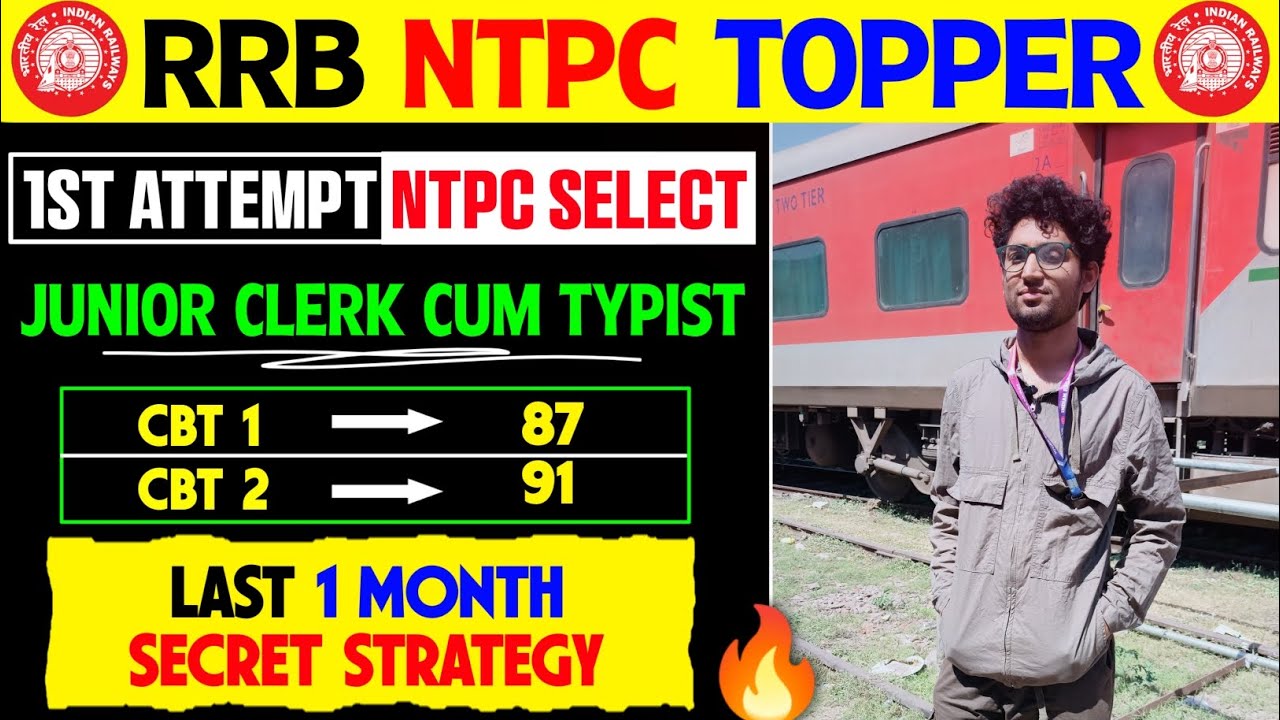 NTPC Topper's Strategy 2025🔥| RRB NTPC Topper Interview | NTPC Success Story (JCCT) | Online Gurujee