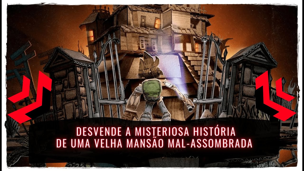 Paper Cut Mansion - Desvende a Misteriosa Hist&oacute;ria de uma Velha Mans&atilde;o Mal-Assombrada