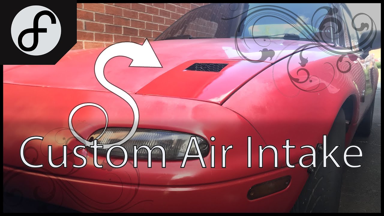 Make Your Own Headlight Air Intake on Mx5