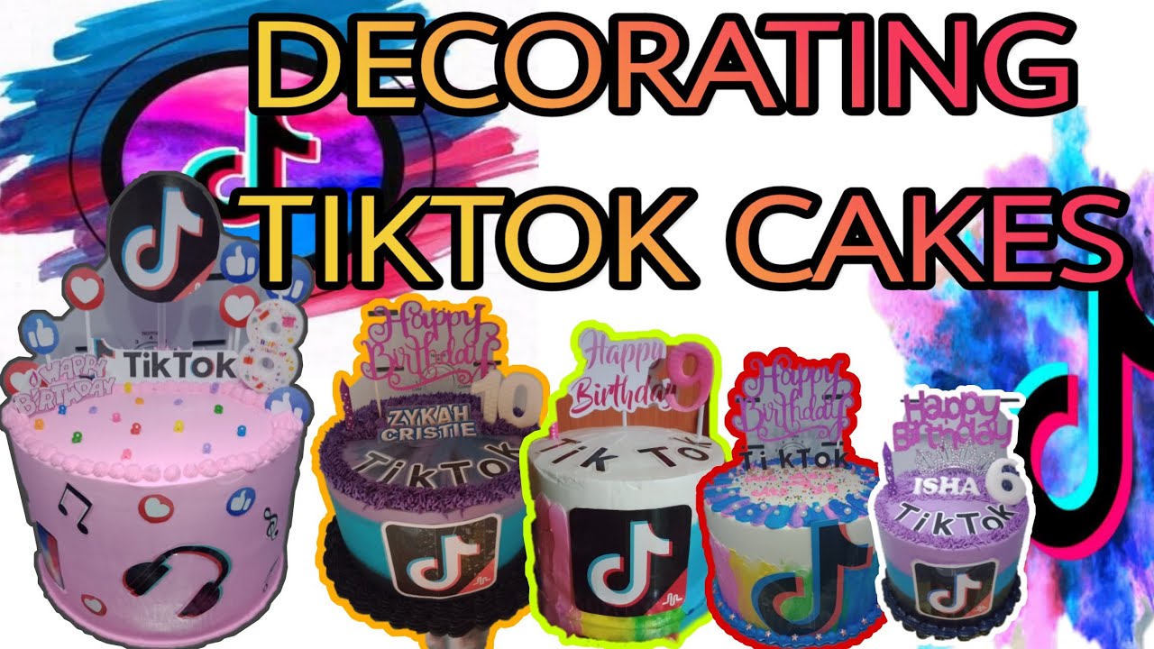 DECORATING TIKTOK BIRTHDAY CAKES