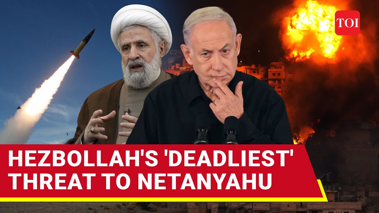 'Not Just Haifa, But Will Burn...': Hezbollah's Naim Qassem Dares 'Devil' Israel On Live TV
