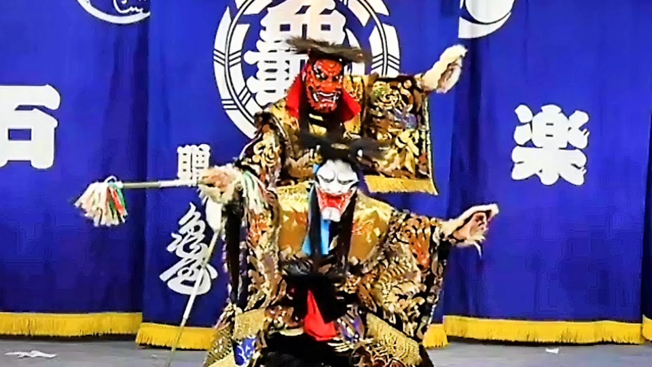 【石見神楽　塵輪】 #都治神楽社中 2025.10.11～都治神社秋季例大祭奉納神楽