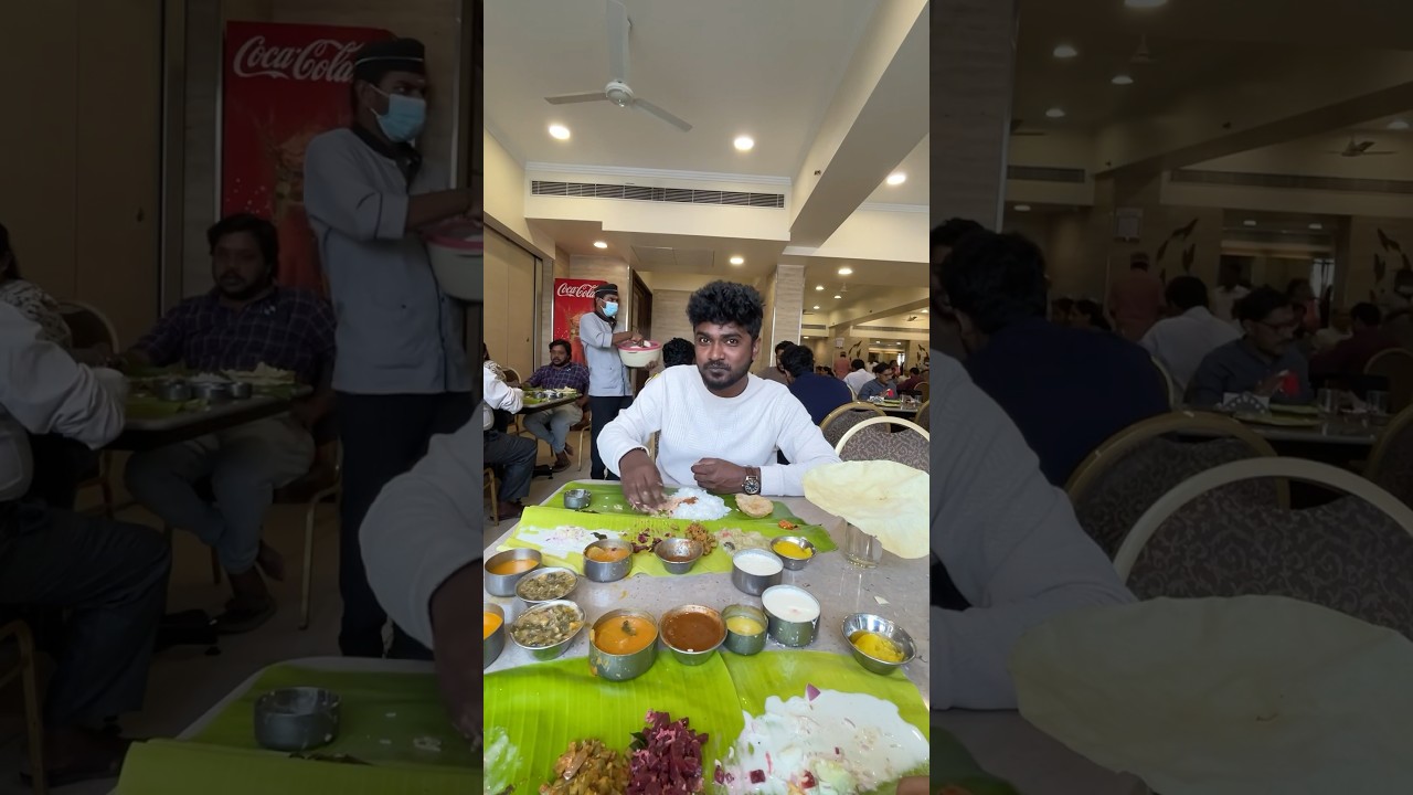 Best veg meals in chennai‼️ Have you tried this place? Maris hotel #annanagarfoodie #thatfoodieguy