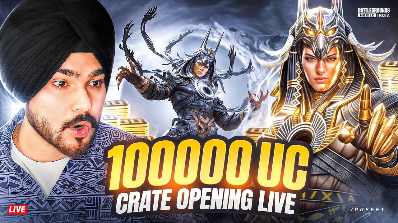 🔥$1,00,000 UC BGMI NEW ANUKHRA X SUIT CRATE OPENING LIVE + OLD X-SUIT BACK 😱 BGMI LIVE