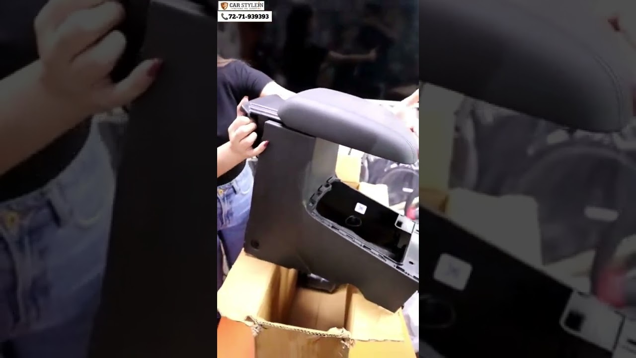 2022 Brezza Top Model Armrest Maruti Genuine Parts💯 Armrest Unboxing by @carstylein ✅  #shorts #car
