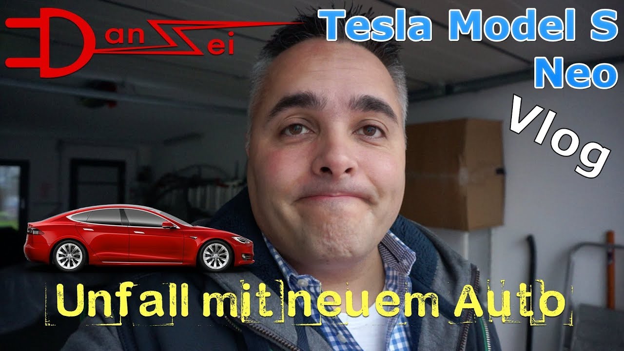 Unfallschaden mit 5 Tage altem Tesla Model S - unschöne Bescherung zu Weihnachten!